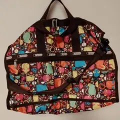 LeSportsac ボストンバッグ ネズミ柄 ブラウンのサムネイル