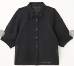 新品未使用タグ付き】しまむら 田中里奈 mysa コラボ パフ袖シャツ 