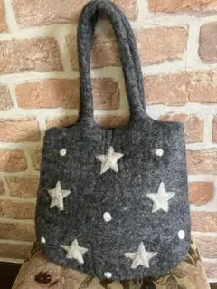 星柄 ショルダーバッグ