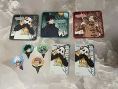 呪術廻戦コスモワールドコラボ 五条 狗巻 虎杖 伏黒 釘崎 パンダ購入特典参加賞