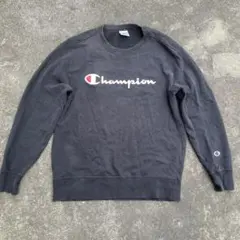 90s USA製　Champion 黒 スウェット L