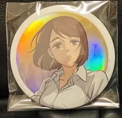 呪術廻戦 セガラッキーくじ 懐玉・玉折 E賞缶バッジ　オーロラver 家入硝子