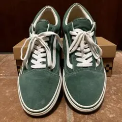0時まで緊急大幅値下げ！！Vans Old Skool 緑色 スニーカー