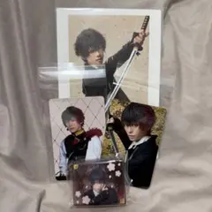 刀ミュ　肥前忠広　ランダムふぉとカード　アクリルメモスタンド　ポストカード