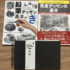 鉛筆デッサンの基本の「き」　風景デッサンの基本　おまけスケッチブック