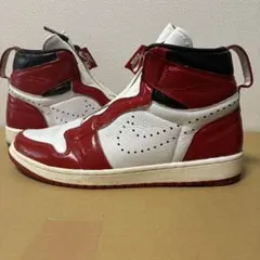 Nike Air Jordan 1 High Zip White Red ジップのサムネイル