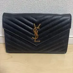 YSL ブラック ショルダーバッグ