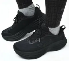 【美品】HOKAボンダイ8 ブラック27cm 未使用に近い（箱無し）