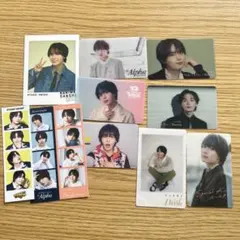 大西流星　クリアカード　フォトカード