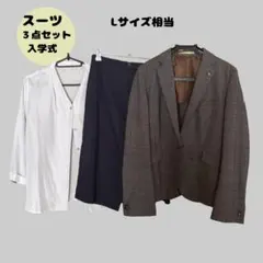 レディース スーツ 3点セット L相当 入学式 セレモニー ジャケット スカート