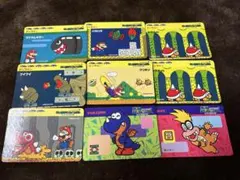 お*う様 レトロ スーパーマリオブラザーズ3 カード8枚セット トップ