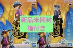 ズートピア2 ニック ジュディ 2個セット モニタートップフィギュア 新品未開封