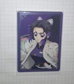 鬼滅の刃 無限城 ランダム箔押しカード 胡蝶しのぶ