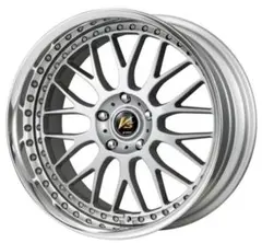 ファブレスBARONE17インチホイールFALKEN ホワイトレタータイヤセット