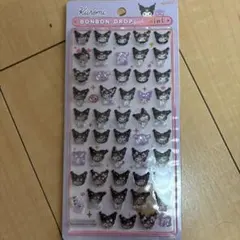 Kuromi ボンボンドロップミニシール 48個入り