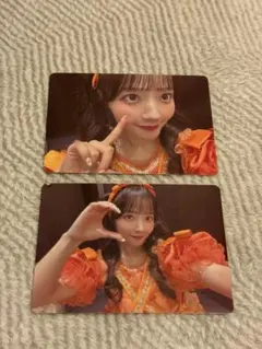 きゅーすと ver.15トレカ 川本笑瑠 2枚
