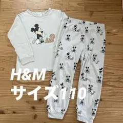 【美品】H&M Disney ミッキー パジャマセット 110cmのサムネイル
