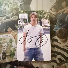 BOYNEXTDOOR ボイネク ボネクド イハン 直筆サイン - メルカリ