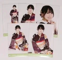 賀喜遥香 生写真 20th anniversary 成人式 振袖 5種