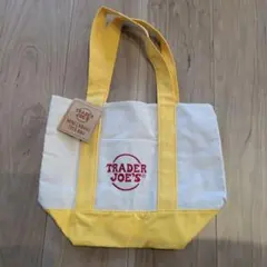【新品タグ付】Trader Joe's ミニキャンバストートバッグ