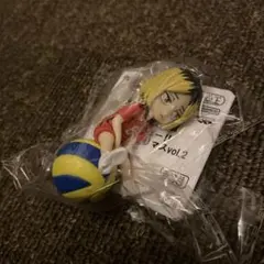 プチっとのりマス　2 孤爪研磨　ハイキュー　キーホルダー　プライズ