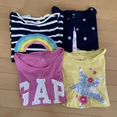GAP トップス　まとめ売り　Tシャツ　カットソー　 ロンT 4枚セット