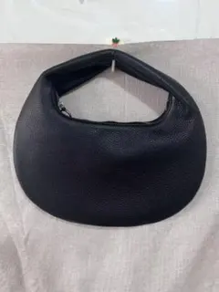 即日発送 Aeta ブラックレザー ミニハンドバッグ サイズM