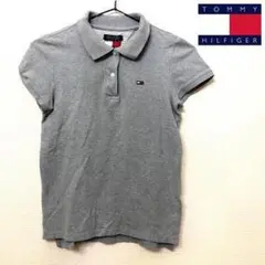 ★トミーヒルフィガー 半袖 ポロシャツ グレー