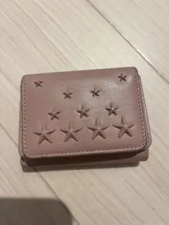 Jimmy Choo ピンク 三つ折り財布