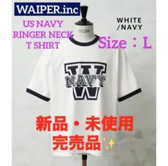 ワイパーインク 米軍 US NAVY USAFA リンガーネックTシャツ M - メルカリ