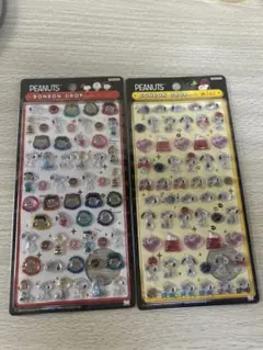 【正規品】PEANUTS スヌーピー　ボンボンドロップシールmini 2枚セット