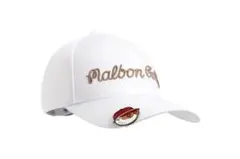 新品 マルボンゴルフ　キャップ Malbon Golf 帽子 男女兼用 白色