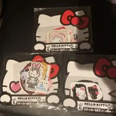 HELLO KITTY ステッカーセット 6枚入り　50周年　くじ