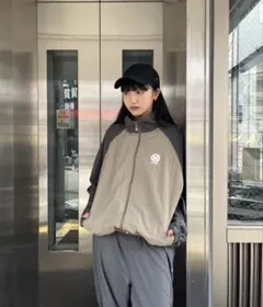 "N" Logo Tech Nylon Track Jacket 9090