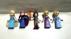レゴ ディズニープリンセス 人形 5体セットなど まとめ売り