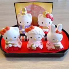 雛飾り　お雛様　ハローキティ　雛人形