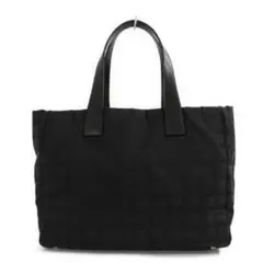 購入前にコメントお願いします　シャネル　ニュートラベルライン　黒　トートバッグ