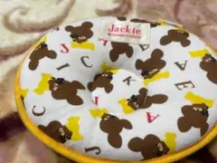 Jackie ベビー用ドーナツ枕 クマ柄