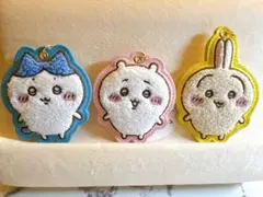 ちいかわ もこもこサガラ刺繍キーホルダー 3点セット