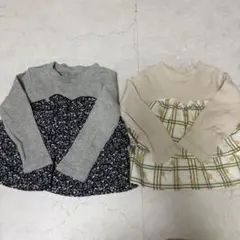 ベビー　長袖トップス4点セット80cm