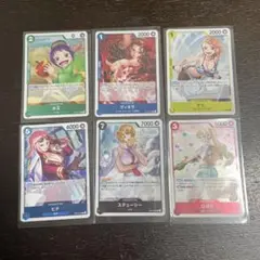 ワンピースカードゲーム 女性キャラクター まとめ売り - メルカリ