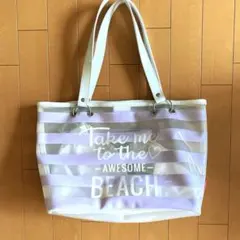 プールバッグ ビーチバッグ クリアバッグ