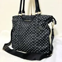 【希少】DIESEL トートバッグ モノグラム ナイロン 2Way ショルダー