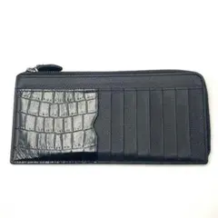 ボナベンチュラ ロング L字ジップ ウォレット ノブレッサ×エンボス