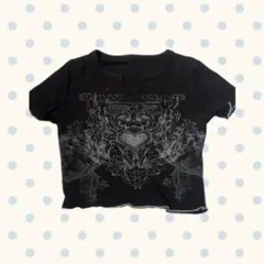 ROMWE Queen Heart グラフィック リブTシャツ Mのサムネイル