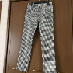 ONE TEASPOON ハウンドトゥース スリムパンツ　お年玉価格