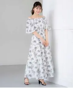 新品未使用 ノエラ オフショルスモッキングワンピ