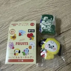 BT21 juicy FRUITS ぬいぐるみキーホルダーCHIMMYまとめ売りのサムネイル