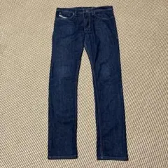 『超美品』DIESEL ストレートデニム ダークブルー W30×L32