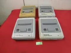 136：Nintendo　SHVC-001スーパーファミコン　4点　ジャンク